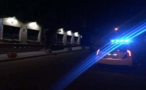 Bankın binasında güclü partlayış