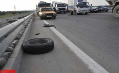 Şamaxıda ağır qəza: 1 ölü, 3 yaralı