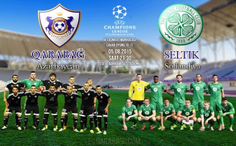 Bu gün futbol üzrə Azərbaycan və Şotlandiya çempionları qarşılaşacaq