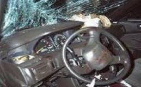 Hacıqabulda avtomobil aşıb, sürücü ölüb