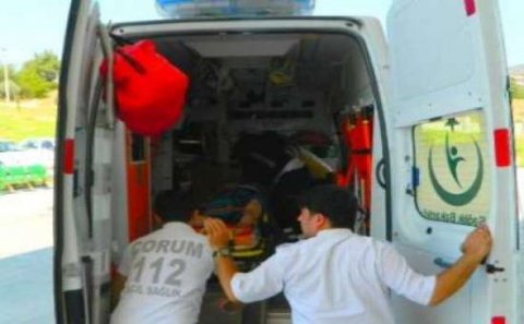 Azərbaycan dövlət nömrə nişanlı avtomobil Türkiyədə qəza törətdi