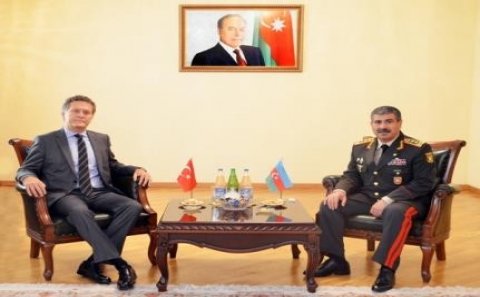Zakir Həsənov İsmayıl Coşkun ilə görüşdü