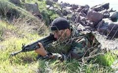 Düşmən cavab atəşi ilə susdurulub