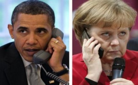 Obama Merkelə zəng vurdu
