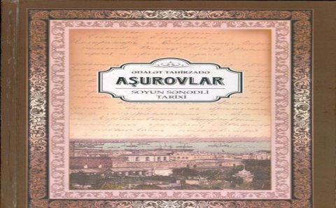 “Aşurovlar. Soyun sənədli tarixi” kitabı nəşr olunub