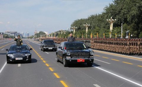 Qələbənin 70 illiyi münasibətilə Pekində hərbi parad keçirilib