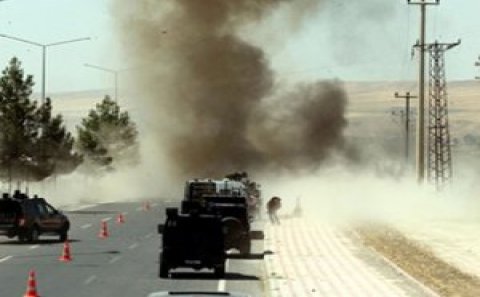 Türkiyədə növbəti terror aktı: 20 əsgər yaralandı