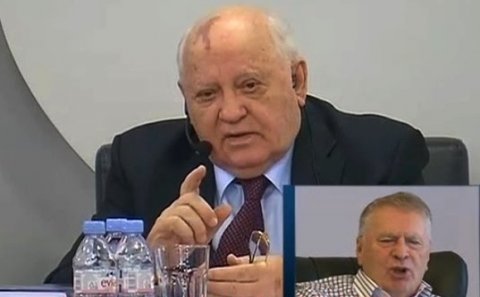 Jirinovski Qorbaçovu məhkəməyə verdi