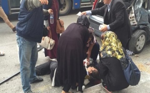 Sərnişin avtobusu dayanacağa girib, 11 nəfər ölüb