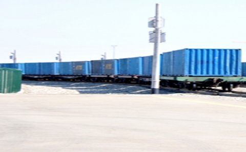 Beynəlxalq Transxəzər Nəqliyyat Marşrutu üzrə  ikinci konteyner qatarı Gürcüstana çatıb