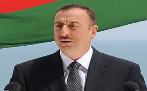 İlham Əliyev Ucar rayonuna gedib