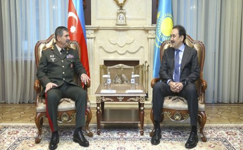 Zakir Həsənov Kərim Məsimov ilə görüşdü - Foto