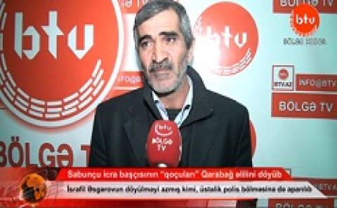 Sabunçu icra başçısının “qoçuları” Qarabağ əlilini döydü