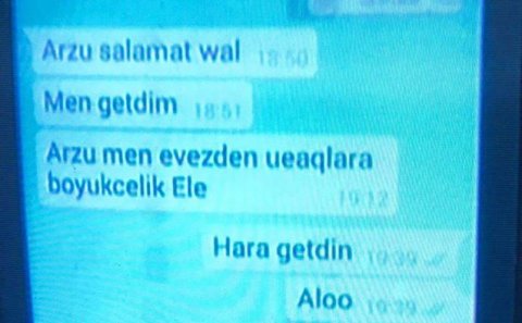 İtkin düşən neftçinin son mesajı - “Arzu, salamat qal”