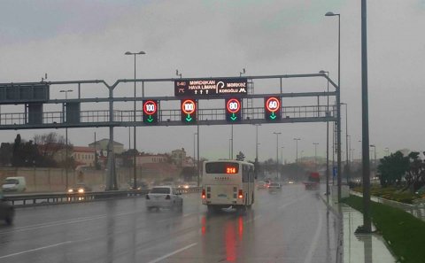 Bu yollarda sürət həddi aşağı salındı - Diqqət