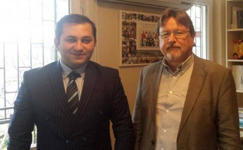 Ruslan İzzətli Almaniya Fondu ilə görüşdü - Foto
