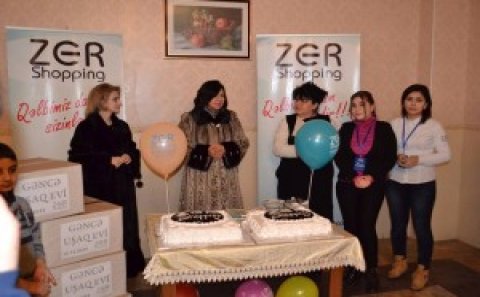 “ZER Shopping” kimsəsiz uşaqları sevindirib - Fotolar