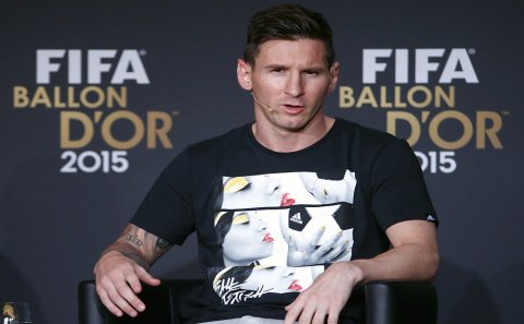 Lionel Messi 5-ci dəfə 
