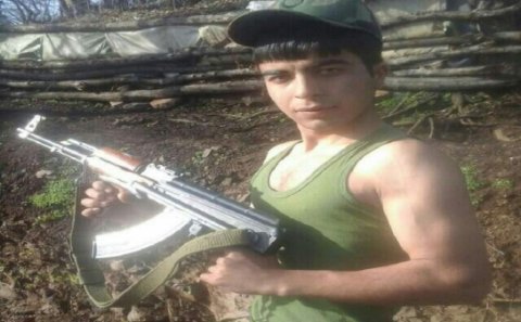 19 yaşlı şəhidin dəfnindən ürək ağrıdan görüntülər - (VİDEO)+FOTOLAR