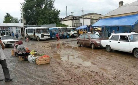 Lənkəran bazarı, yoxsa bataqlıq... - Eksklüziv görüntülər 