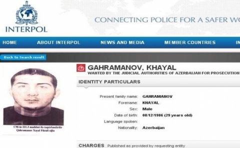 Polis rəisini bıçaqlayan şəxs- Beynəlxalq axtarışa verildi