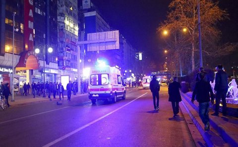 Ankarada partlayışı PKK terror təşkilatı törədib - 