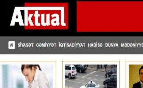 Aktual.Az 2 yaşını qeyd edir