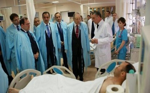 Prezidentin tapşırığı ilə həkim briqadası cəbhəyanı bölgədə