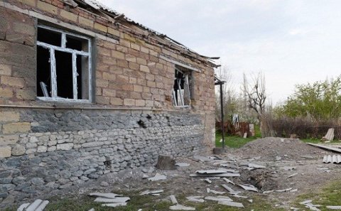 Ermənilər Tapqaraqoyunluda doqquz evi dağıtdı