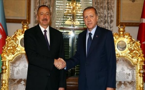 İlham Əliyev Ərdoğanla Qarabağı müzakirə etdi -  FOTO