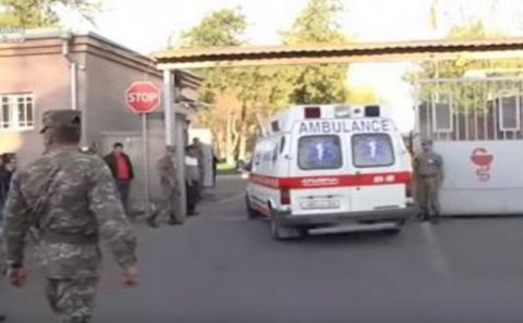 İrəvan hospitalında çoxlu sayda yaralı əsgər var
