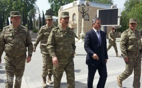 Müdafiə Naziri: “Düşmən postları dağıdıldı” - Foto