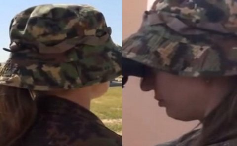 Ermənilər Qarabağa yeni qadın snayperlər qrupu gətirib - VİDEO