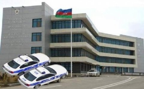 Bakı şəhər Dövlət Yol Polis İdarəsində 