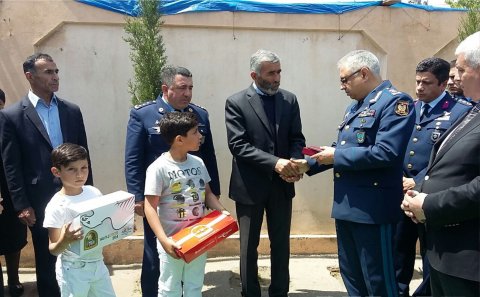 Şəhidimizin ordeni ailəsinə təqdim edildi - Foto