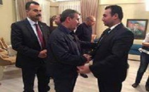 Türkiyəli partiya lideri azərbaycanlı şəhidin evini ziyarət edib