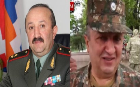 Azərbaycan əsgəri erməni generalın - Bığlarını yandırdı +VİDEO