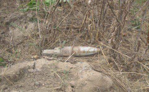 Füzulidə tank mərmisi tapıldı