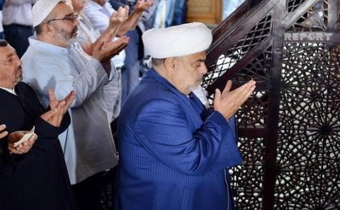 Bakıda Ramazan bayramı namazı qılındı- FOTOLAR