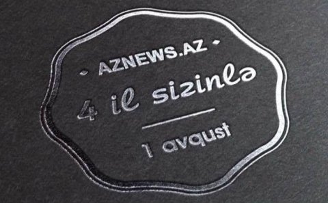 AzNews.az 4 yaşında - TƏBRİK