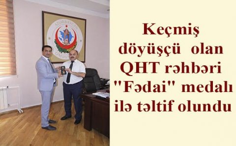Keçmiş döyüşçü olan QHT rəhbəri 