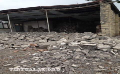 Göyçayda sahibkarın əmlakını yerlə yeksan etdilər