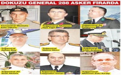 3-ü general olmaqla 60 qiyamçı zabit PKK-ya sığındı