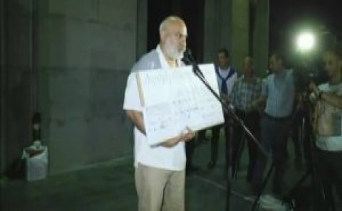 Yerevanda etiraz aksiyalari davam edir