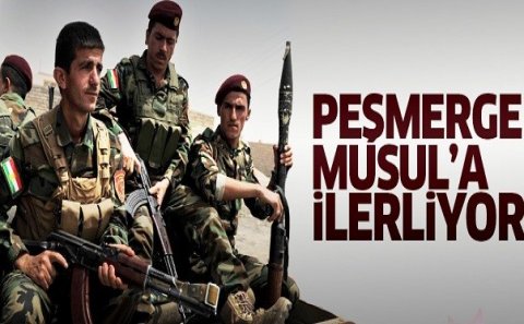 Kürdlər Mosula girir: İŞİD sıxışdırılır