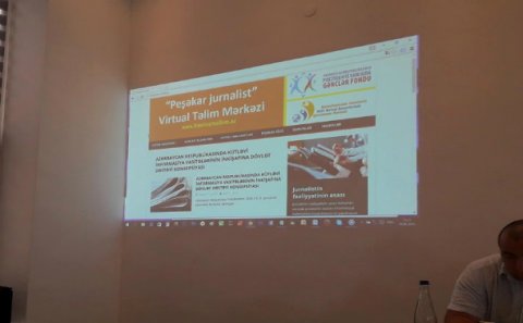 “Peşəkar jurnalist” Virtual Təlim Mərkəzi Gəncədə yekun tədbirini keçirdi – FOTO-VİDEO