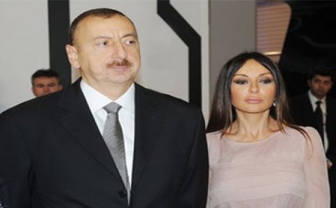 İlham Əliyev və xanımı Beynəlxalq Humanitar Forumda