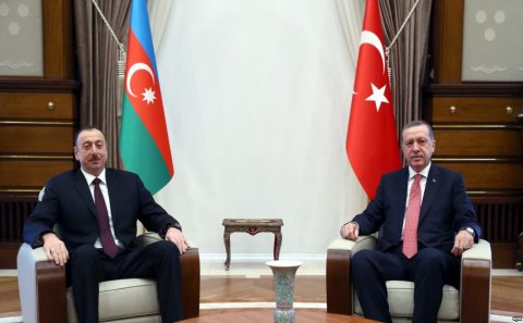İlham Əliyevlə Ərdoğan arasında görüş oldu-Türkiyədə