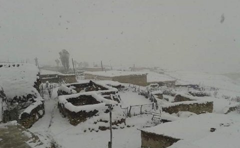 Qara və QARANLIĞA bürünən Daşkəsən- Mənfi 4 dərəcə 