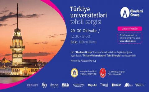 Bakıda Türkiyə universitetlərinin sərgisi